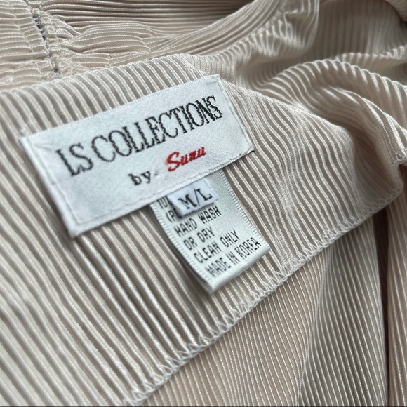 SL Collections Open Front Embroidered Cardigan M/L - Picture 10 of 11